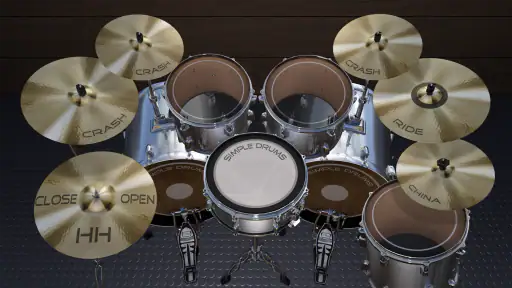 Simple Drums Basic: Bateria 3D 5