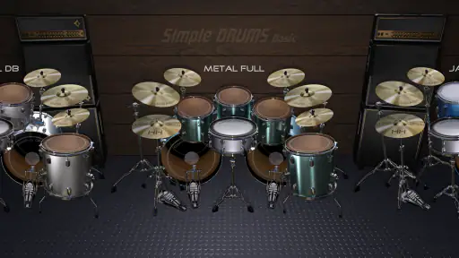 Simple Drums Basic: Bateria 3D 8