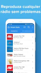 Simple Radio: Estações AM & FM screenshot