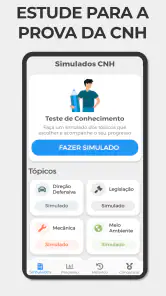 Simulado CNH e Detran 2025 screenshot