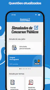 Simulado de Concursos Públicos screenshot