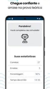 Simulado de Habilitação screenshot
