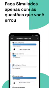 Simulado Prova CNH screenshot