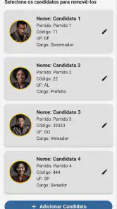 Simulador de Urna Eletrônica screenshot