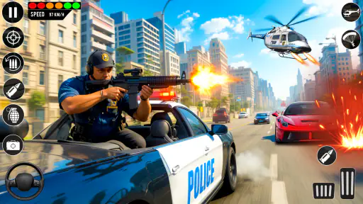 Simulador Perseguição Polícia 4