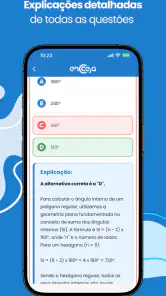 Simulados do Encceja 2026 screenshot