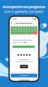 Simule: Prova de Habilitação screenshot