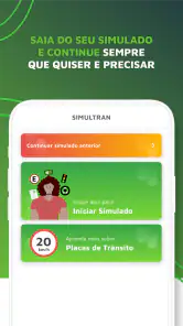 Simultran Simulado Detran 2026 screenshot