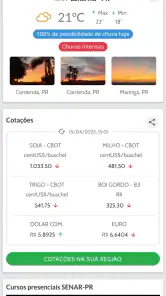 Sistema FAEP (Paraná) screenshot