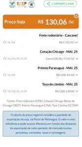 Sistema FAEP (Paraná) screenshot