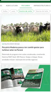 Sistema FAEP (Paraná) screenshot
