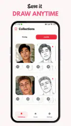 Sketch Steps: AI Loomis Draw 6