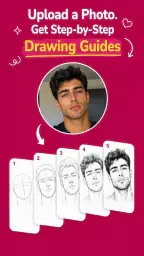 Sketch Steps: AI Loomis Draw 8