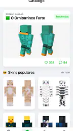 Skins Criador e 3D Editor 1