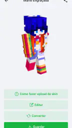 Skins Criador e 3D Editor 3