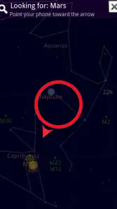 Sky Map: Mapa do céu screenshot
