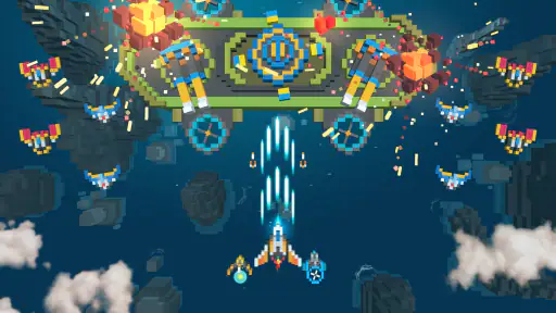 Sky Wings VIP : Pixel Fighters 7