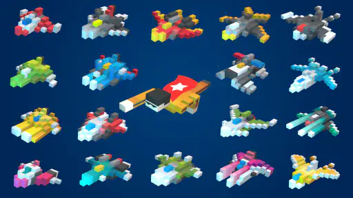 Sky Wings VIP : Pixel Fighters 8