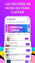 Smule: Karaoke & Grave Músicas 1