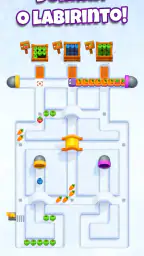 Snacky Dash: Food Maze Puzzle 3