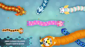 Snake.io Jogos .io da Cobra.io screenshot