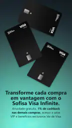 Sofisa Direto: Conta e Cartão 2