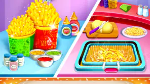 sorvete cone Bolinho cozimento screenshot