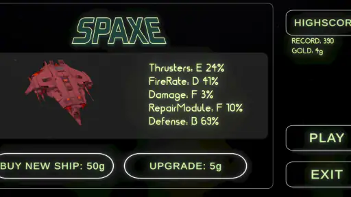 SPACE - Spaceship Level Devil 1