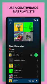 Spotify: música e podcasts screenshot