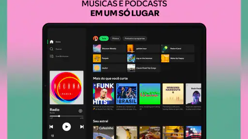 Spotify: música e podcasts 8