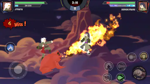 Stickman Ninja Fight 4