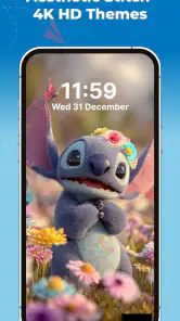 Stitch 4K Live Wallpaper Lilo screenshot