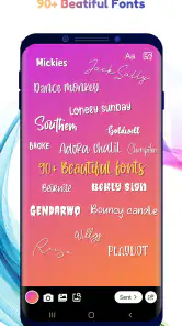 Story Fonts for Instagram screenshot