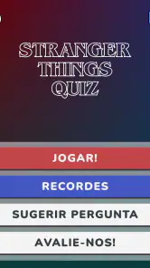 Stranger Things Quiz screenshot