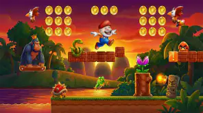Super Run: Aventura na Selva screenshot