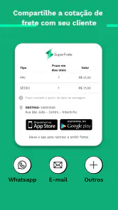 SuperFrete: Calcular Correios screenshot