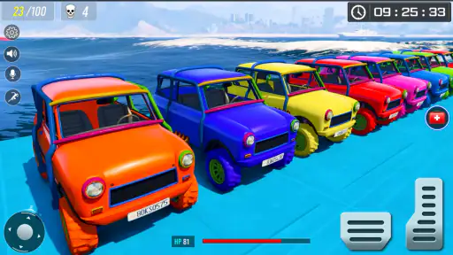 Superhero Car Stunt Mega Ramps 5