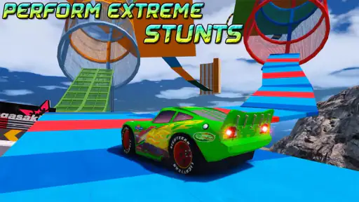 Superhero cars racing 8
