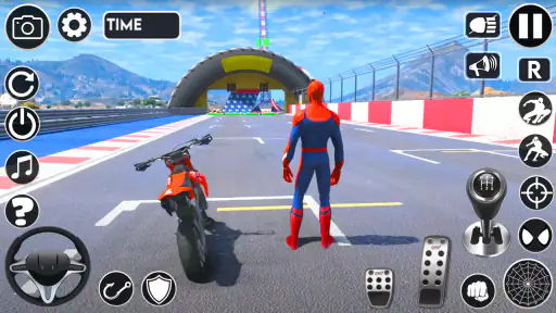 Superhero Tricky Bike Stunt 1