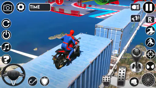 Superhero Tricky Bike Stunt 4
