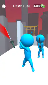 Sword Play! Jogo de ninja 3D screenshot