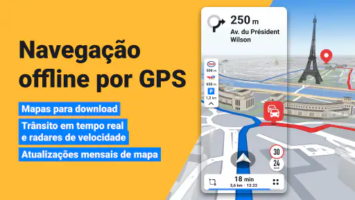 Sygic Navegação por GPS, Mapas 1