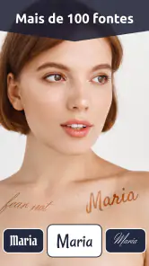 Tatuar meu nome na foto screenshot