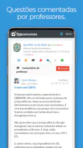 Tec Concursos screenshot