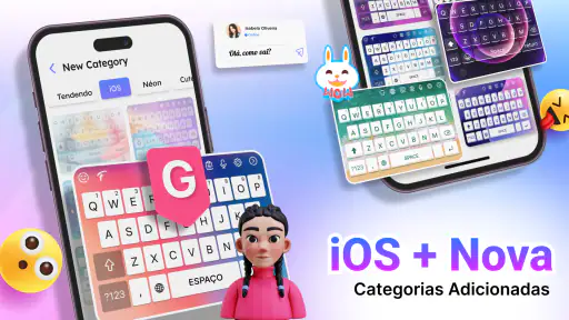 teclado de iPhone 15 pro 1