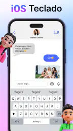 teclado de iPhone 15 pro 3