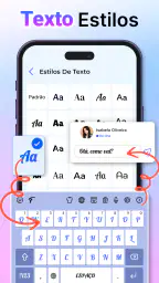teclado de iPhone 15 pro 7