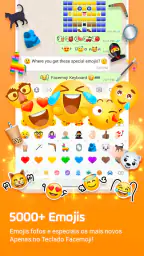 Teclado Emoji Facemoji & Fonts 2