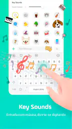 Teclado Emoji Facemoji & Fonts 6