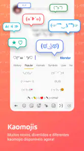 Teclado Emoji Facemoji & Fonts screenshot